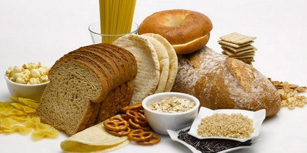 Продукты, содержащие глютен: пшеница, рожь, овес, ячмень и другие злаковые культуры 